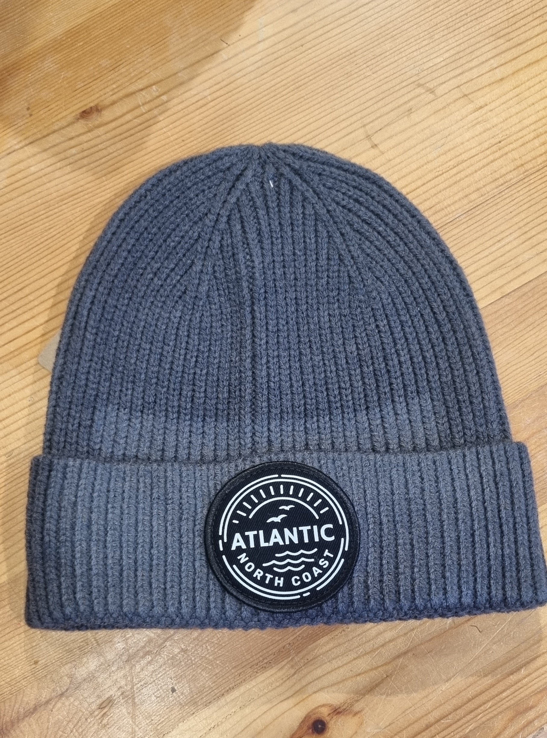 Atlantic Apparel North Coast Patch Beanie - Graphite