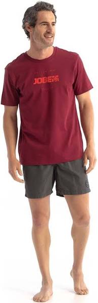 JOBE CASUAL UNISEX T-SHIRT - BURGUNDY