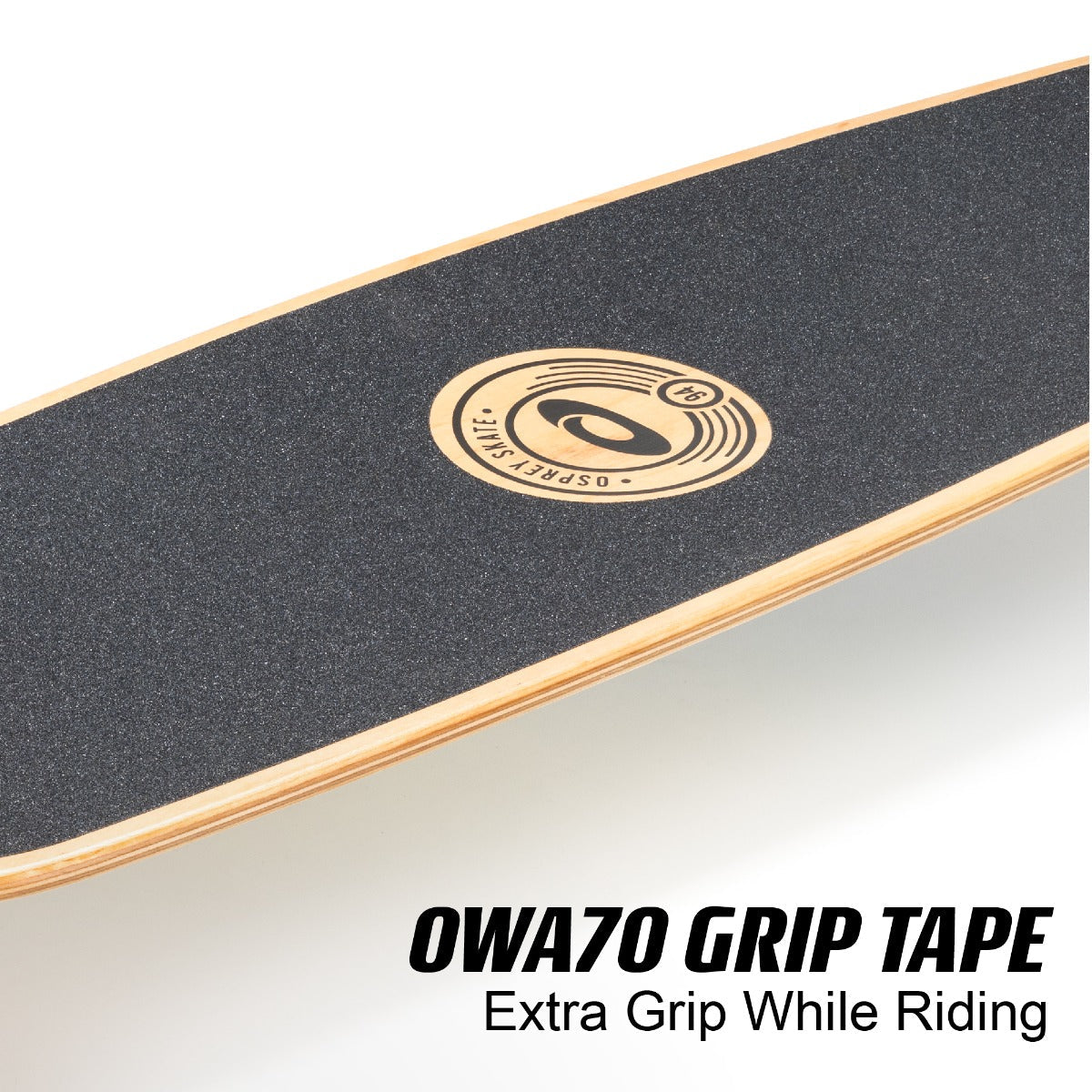 OSPREY 39" LONGBOARD SKATEBOARD TWIN TIP - SLIDE FADE