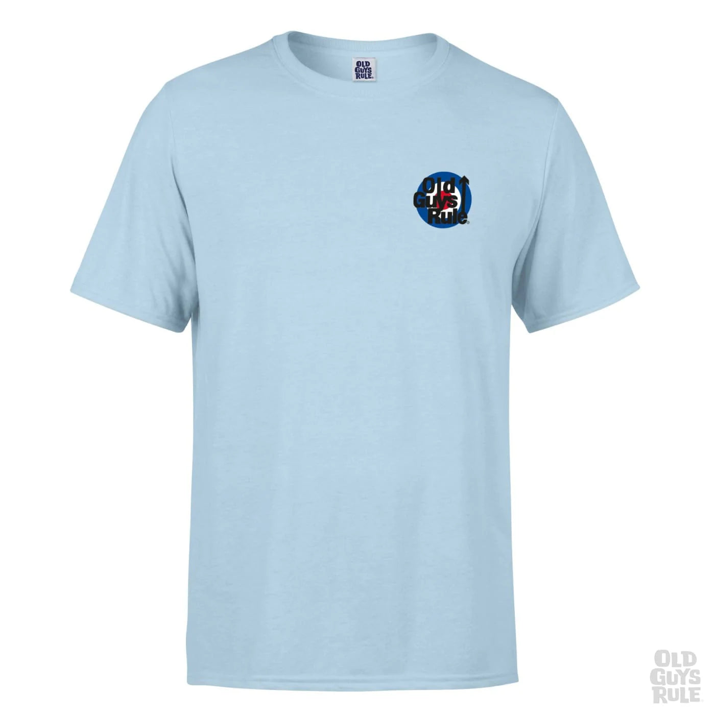 Old Guys Rule 'Talkin About My Generation' T-Shirt - Light Blue