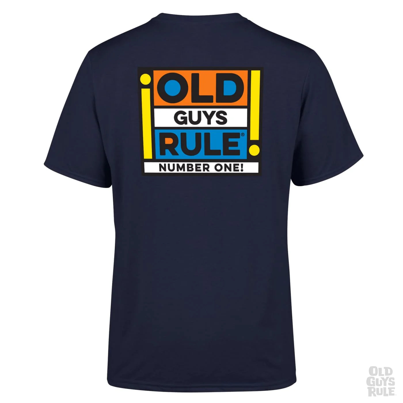 * LIMITED EDITION* OLD GUYS RULE 'TOP OF THE POPS II' T-SHIRT - NAVY