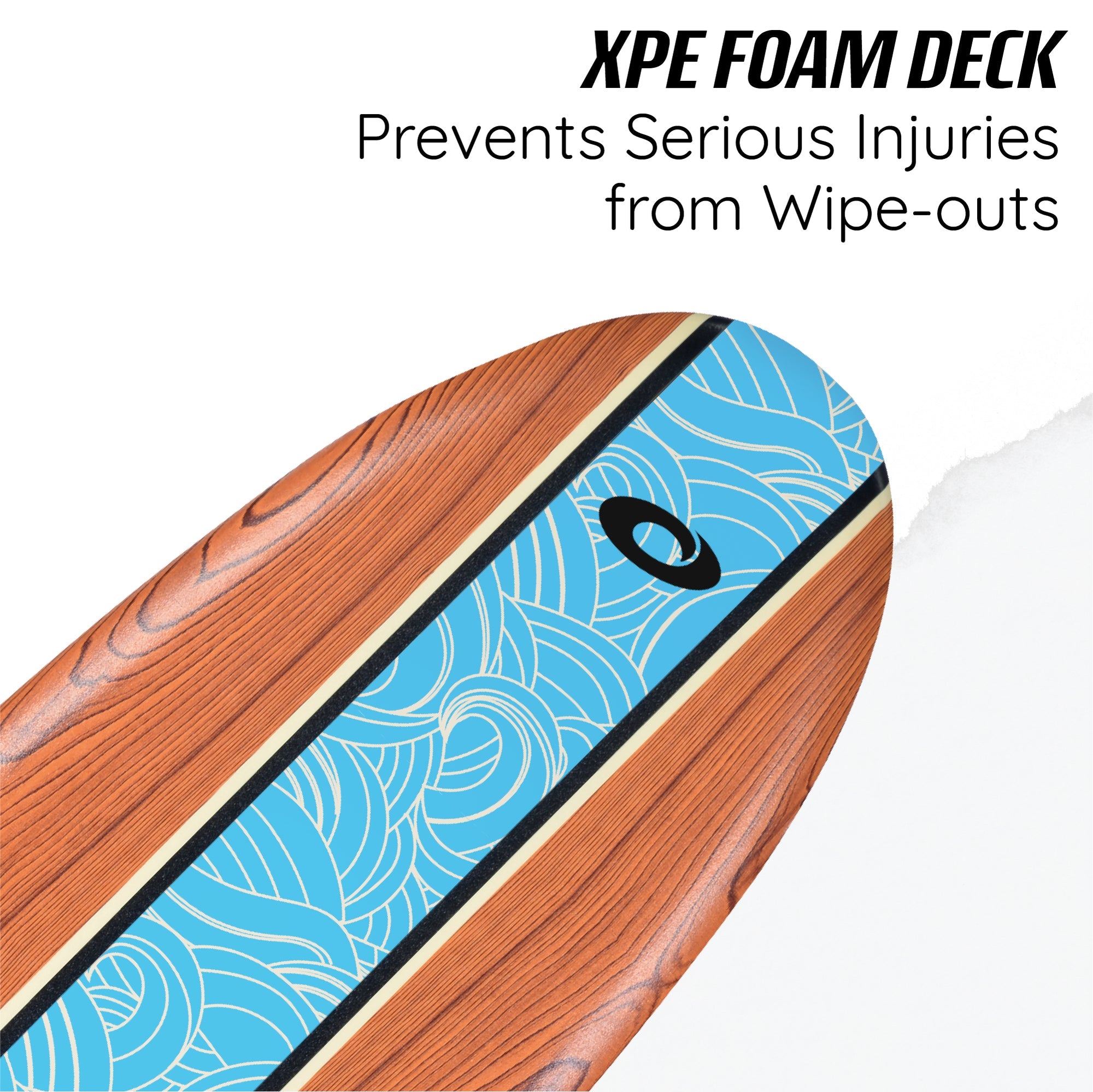 OSPREY 8'2" SOFTBOARD - WOOD