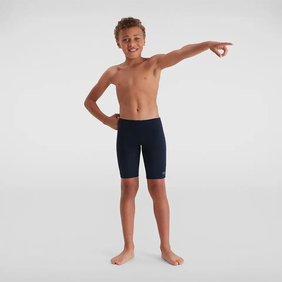 SPEEDO BOYS' ECO ENDURANCE+ JAMMER BLACK