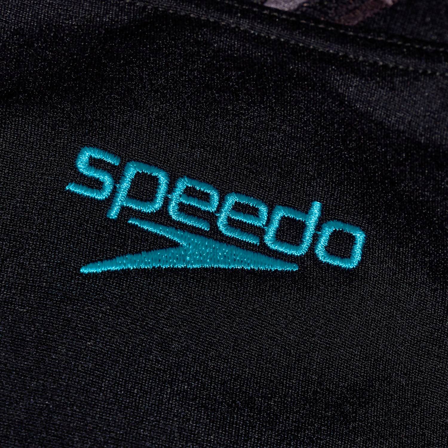 SPEEDO HYPERBOOM SPLICE MUSCLEBACK SWIMSUIT - BLACK/BLUE