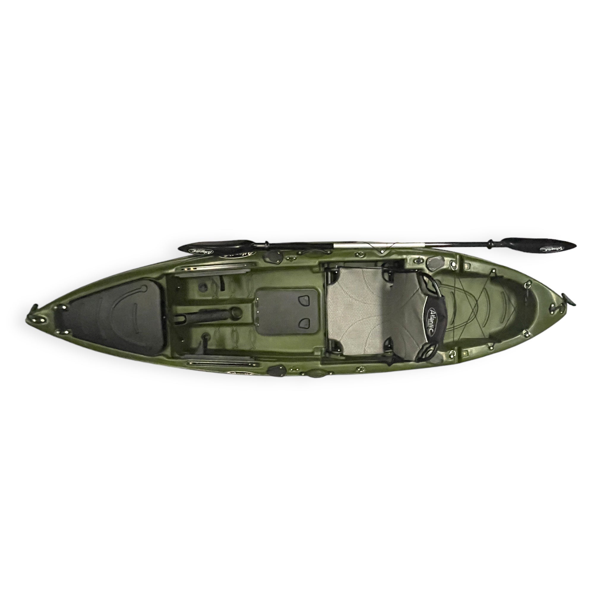 ATLANTIC SHARK - SINGLE SIT ON TOP / FISHING KAYAK - KHAKI GREEN