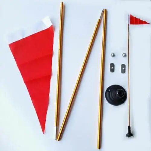 ATLANTIC KAYAKS SAFETY FLAG WITH UNIVERSAL MOUNT - Atlantic Kayaks & Leisure