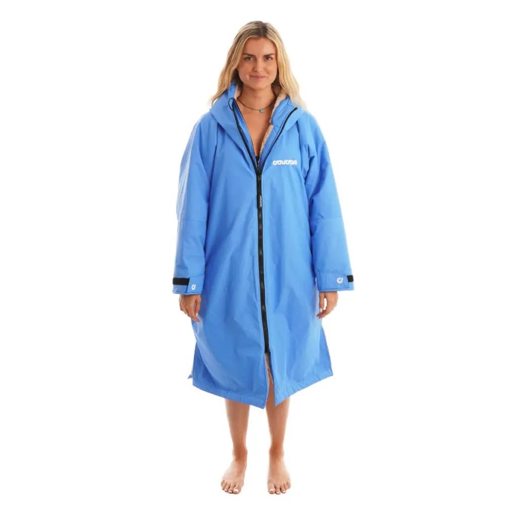 COUCON CHANGING ROBE ADULT LONG SLEEVE - ELECTRIC BLUE - Atlantic Kayaks & Leisure