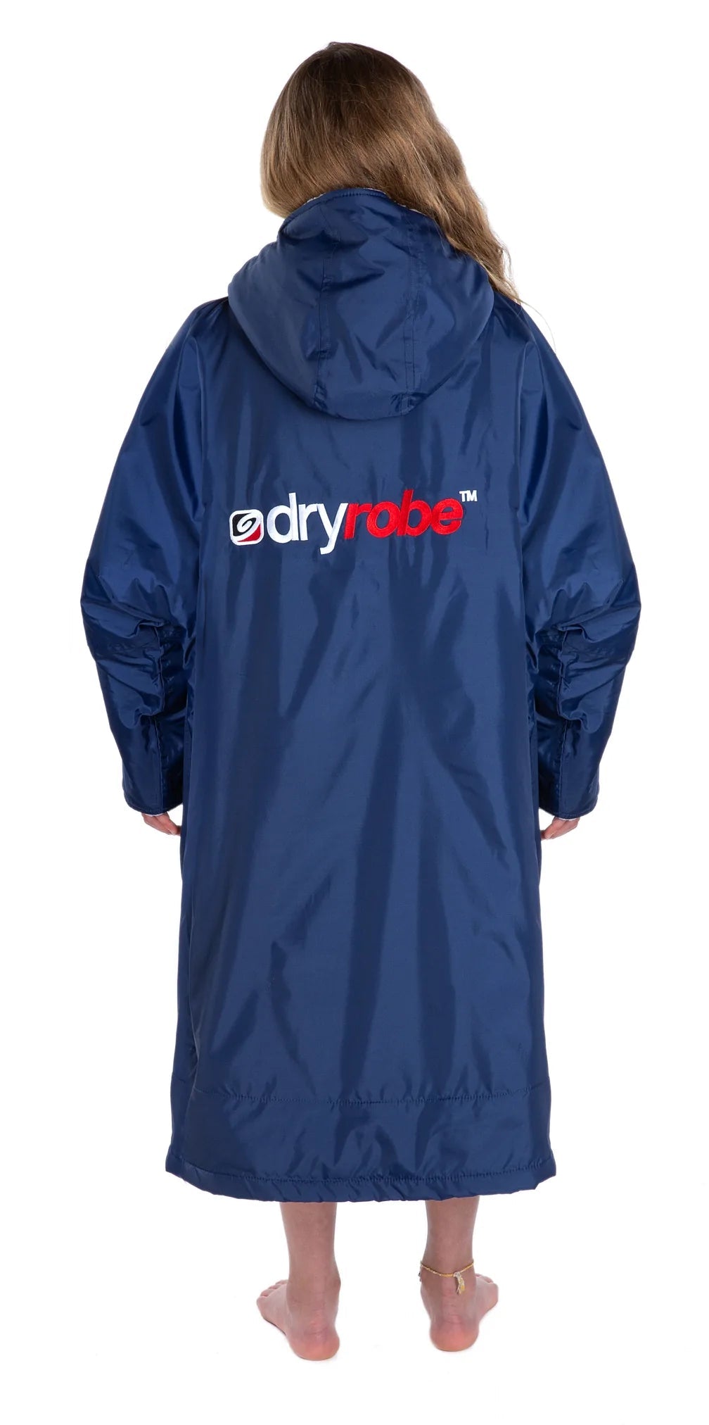 Dryrobe® ADVANCE KIDS LONG SLEEVE - Navy/Grey - Atlantic Kayaks & Leisure
