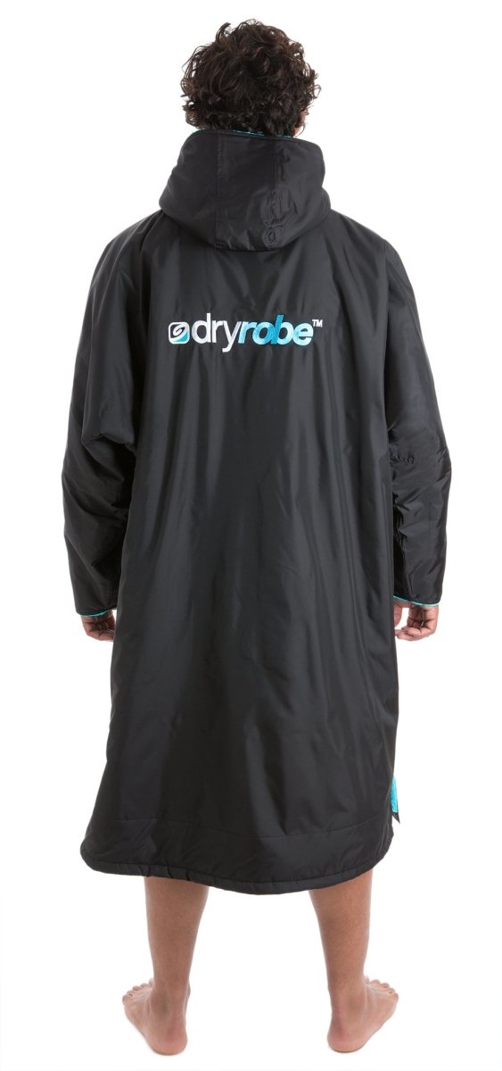 dryrobe® ADVANCE LONG SLEEVE - BLACK/BLUE