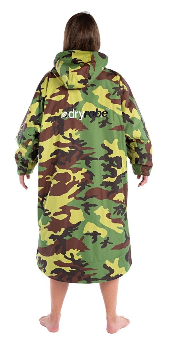 dryrobe® ADVANCE LONG SLEEVE - CAMO / GREY