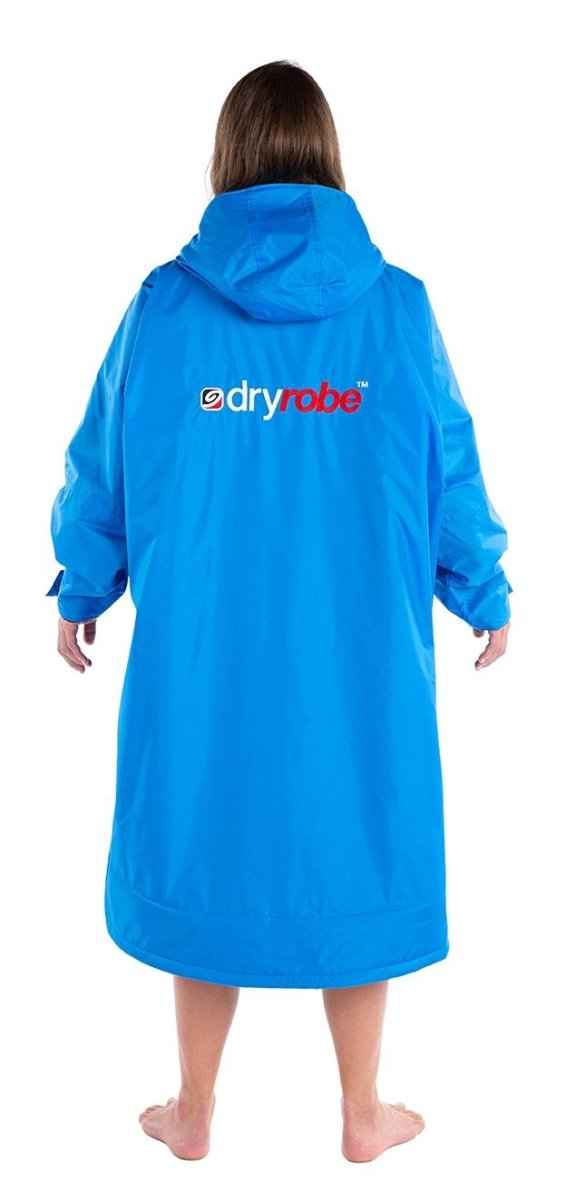 dryrobe® ADVANCE LONG SLEEVE - COBALT BLUE / BLACK