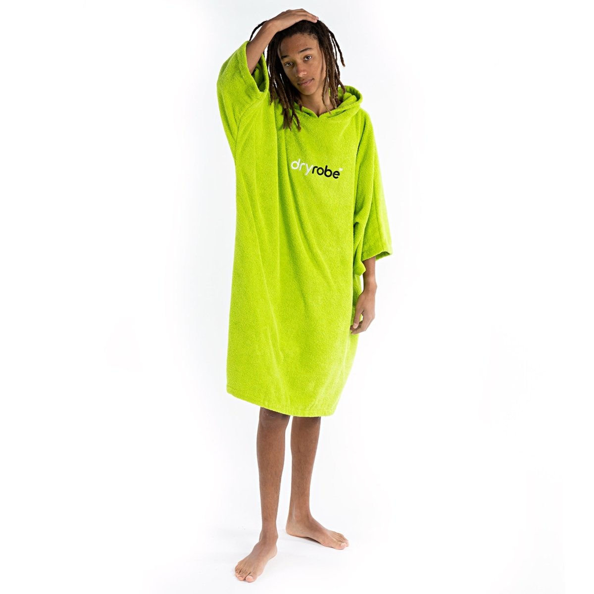 Kids Organic Towel dryrobe® - Lime