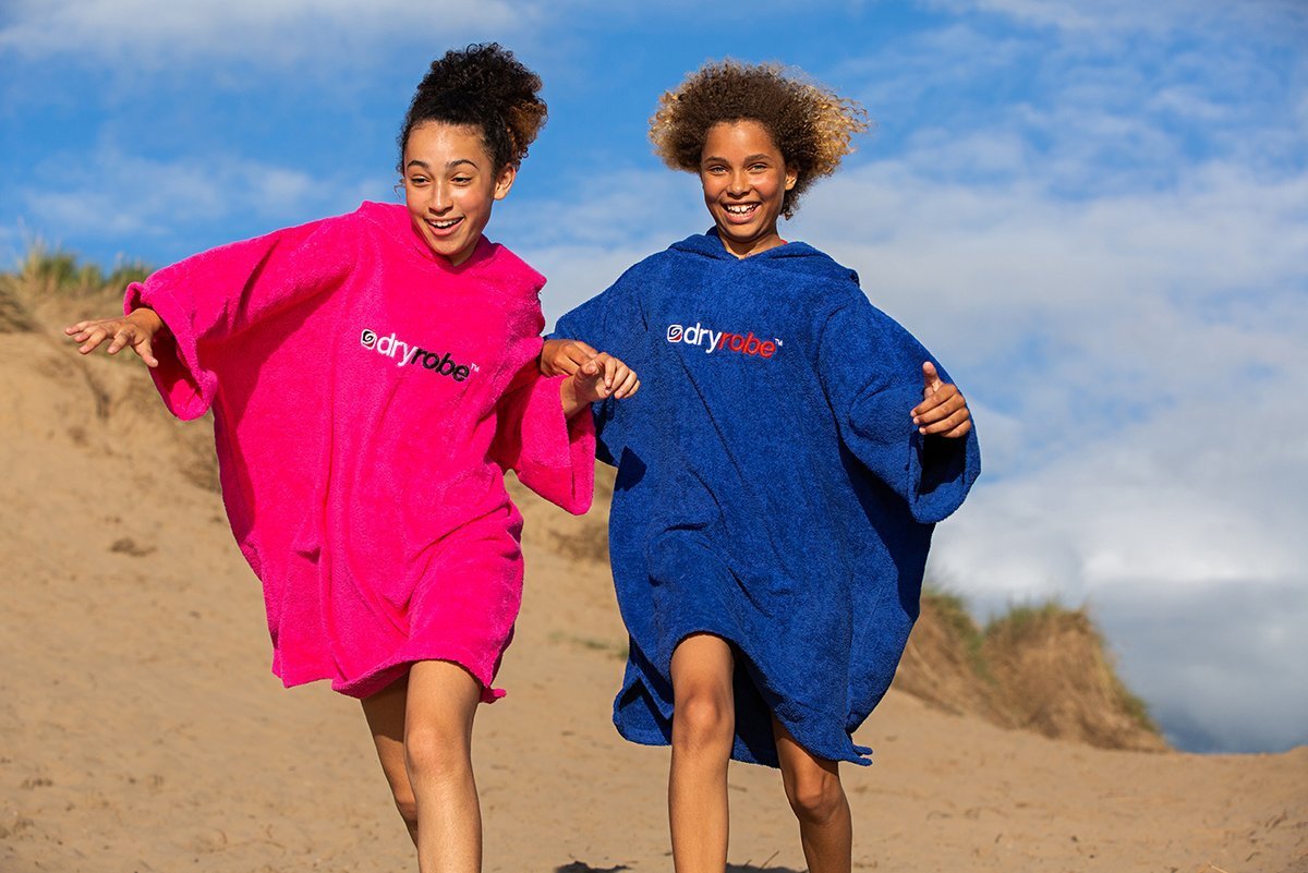 Kids Organic Towel dryrobe® - Pink