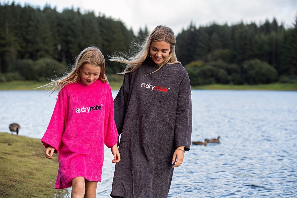 Kids Organic Towel dryrobe® - Pink