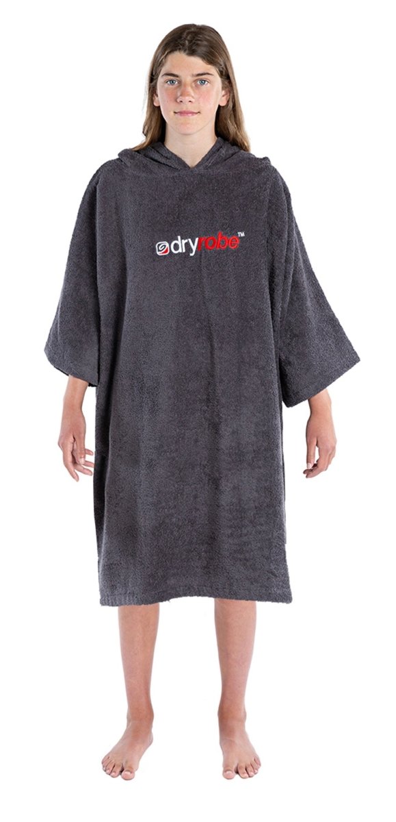 Kids Organic Towel dryrobe® - Slate Grey