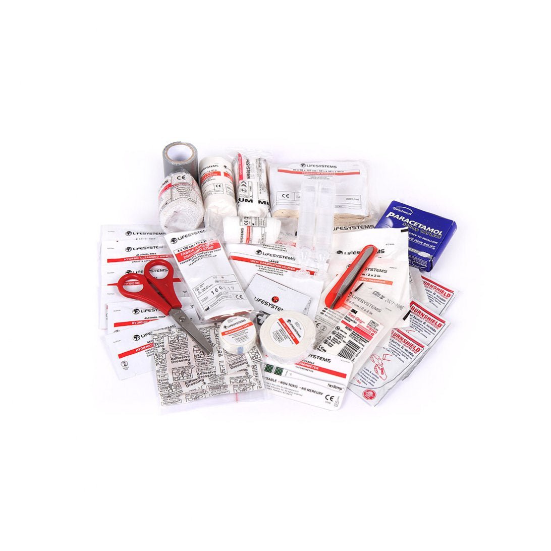 LIFESYSTEMS CAMPING FIRST AID KIT (EU KIT)