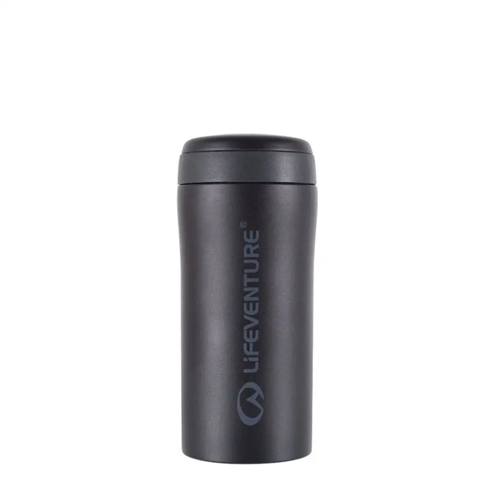 LIFEVENTURE THERMAL MUG - MATT BLACK - Atlantic Kayaks & Leisure