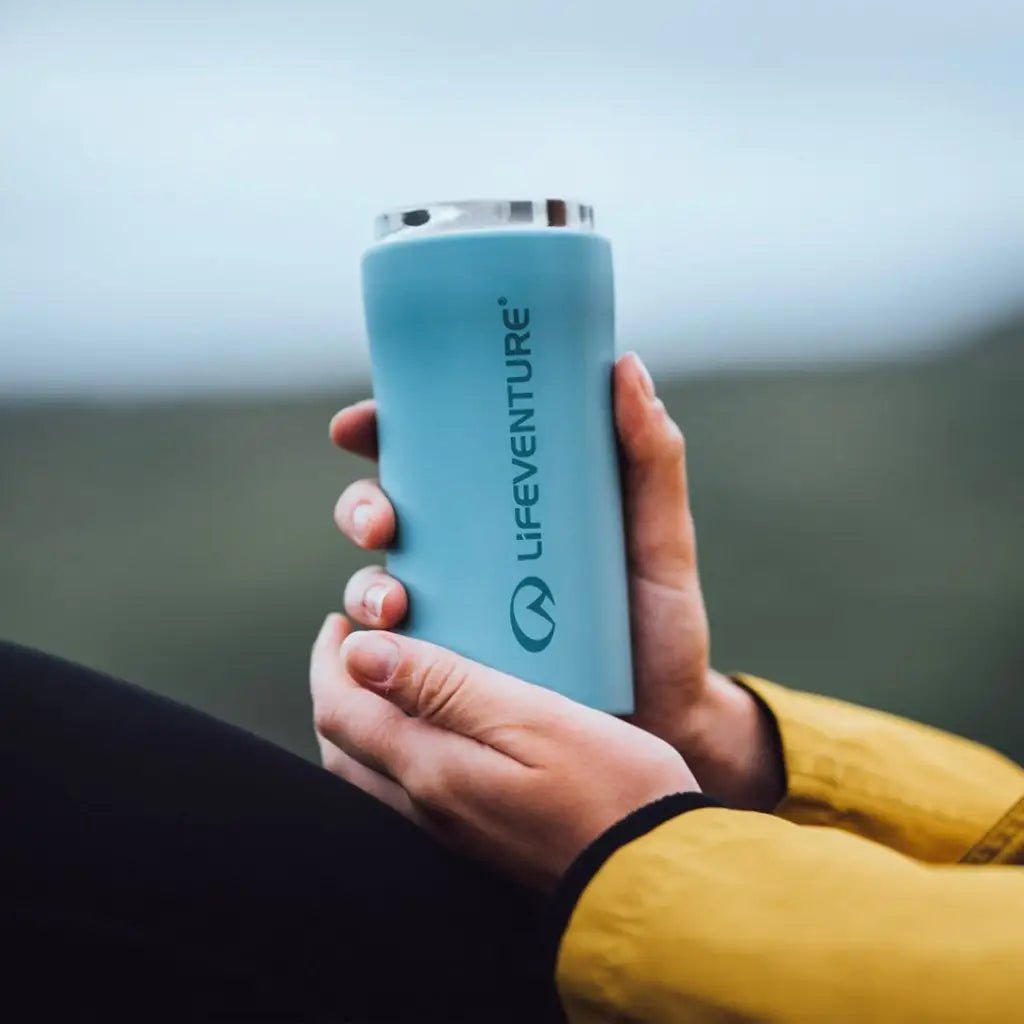 LIFEVENTURE THERMAL MUG - MATT ICE BLUE - Atlantic Kayaks & Leisure