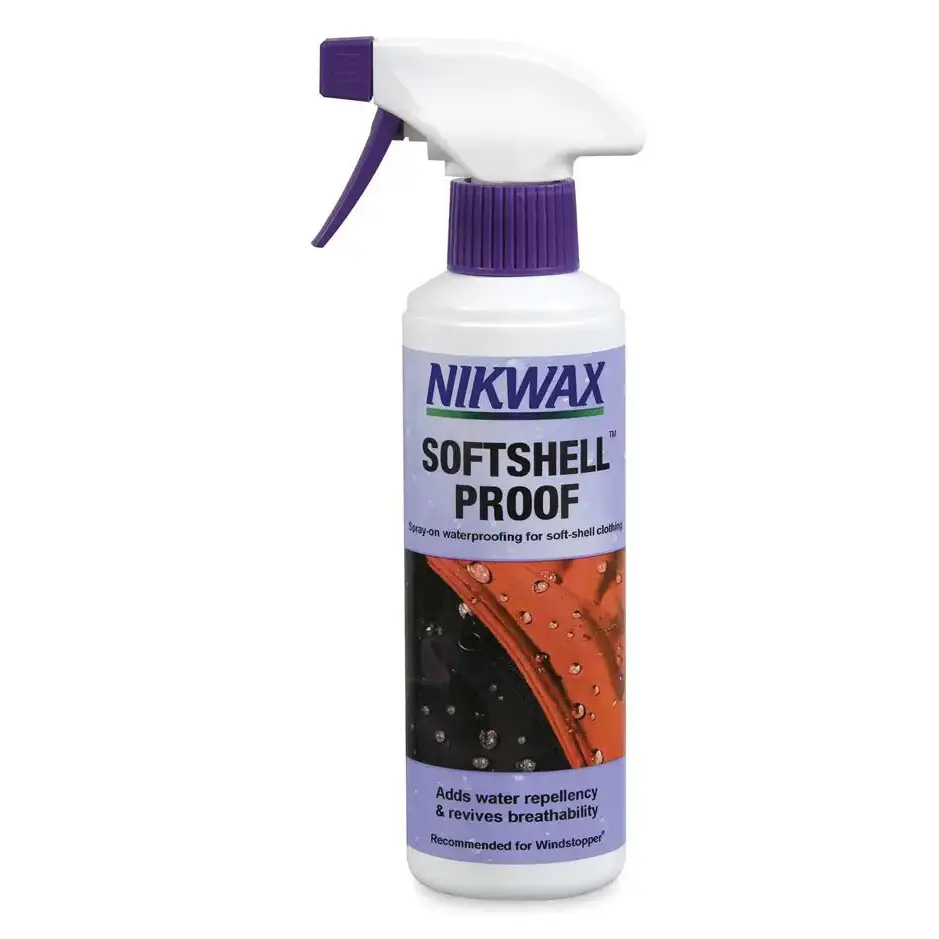 NIKWAX SOFT SHELL SPRAY PROOF 300ML - Atlantic Kayaks & Leisure