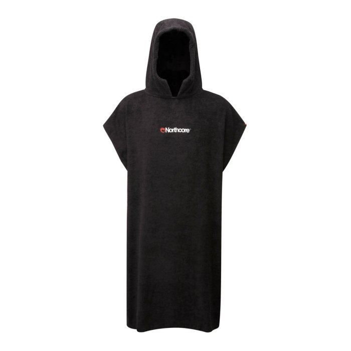 NORTHCORE™ "BEACH BASHA" CHANGING ROBE - BLACK
