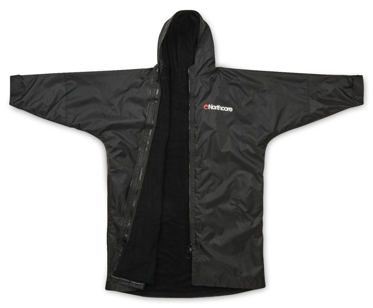 NORTHCORE™ BEACH BASHA PRO - 4 SEASON CHANGING ROBE - BLACK