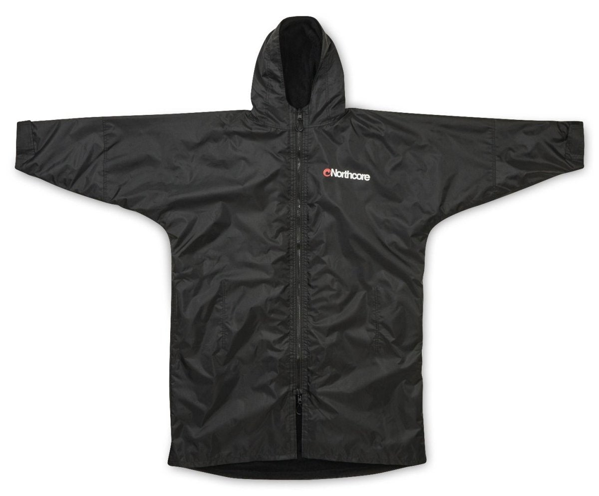 NORTHCORE™ BEACH BASHA PRO - 4 SEASON CHANGING ROBE - BLACK