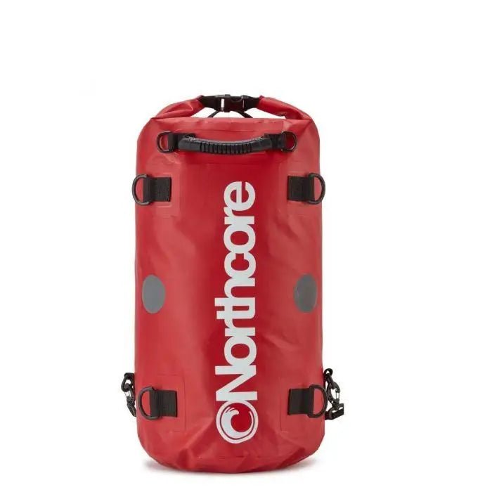 NORTHCORE™ DRY BAG - 30L BACKPACK (RED) - Atlantic Kayaks & Leisure