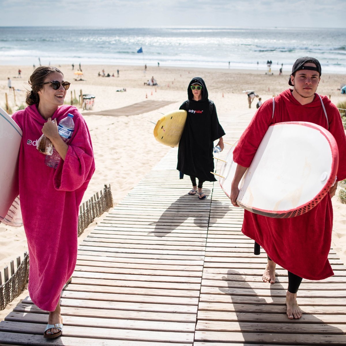 ORGANIC TOWEL dryrobe® - RED