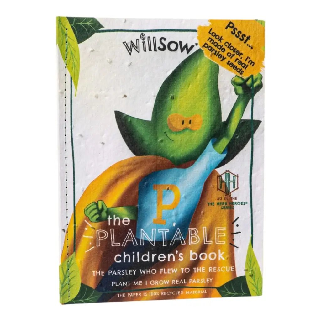 PLANTABLE BOOK - THE PARSLEY WHO FLEW TO THE RESCUE - Atlantic Kayaks & Leisure