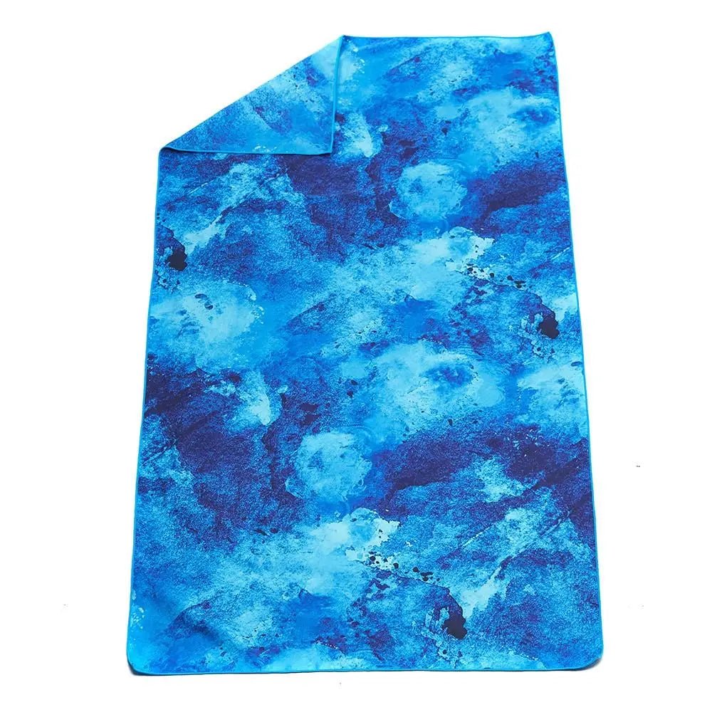 ROOSTER AZURE MICROFIBRE QUICK DRYING TOWEL - Atlantic Kayaks & Leisure