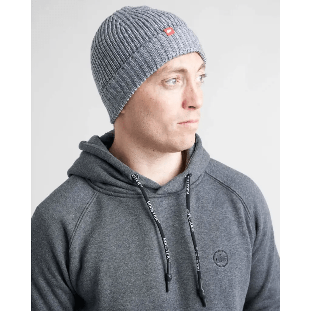 ROOSTER MERINO HYBRID KNIT BEANIE - Atlantic Kayaks & Leisure