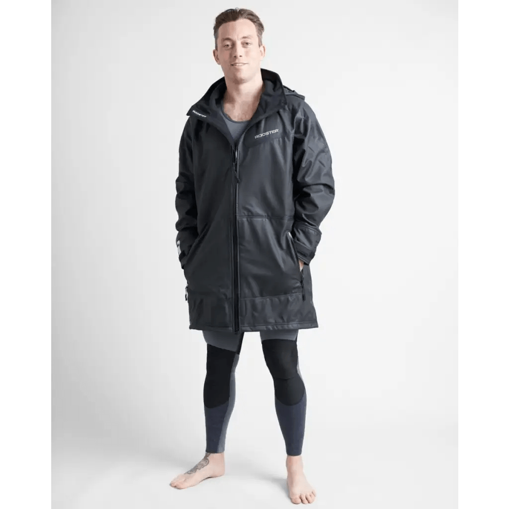 ROOSTER PRO AQUAFLEECE® RIGGING COAT (BLACK) - Atlantic Kayaks & Leisure