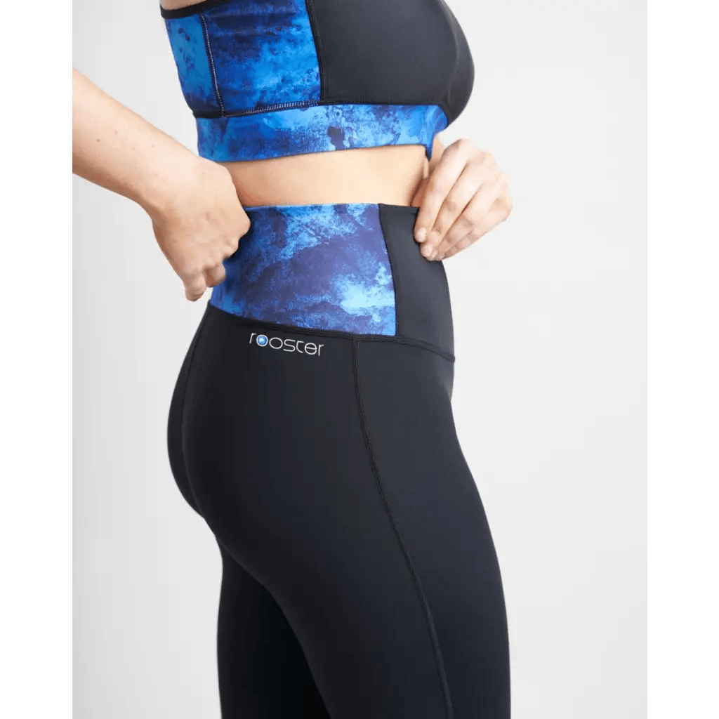 ROOSTER WOMENS UV SPORTS LEGGINGS (BLACK) - Atlantic Kayaks & Leisure
