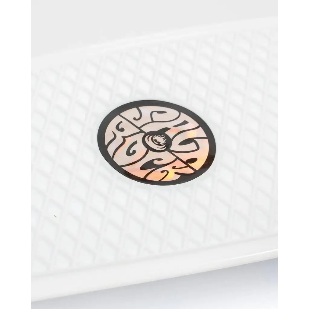 SALTROCK 'RETRO RIDE' MINI CRUISER SKATEBOARD **FLASHING WHEELS** - WHITE/BLUE - Atlantic Kayaks & Leisure