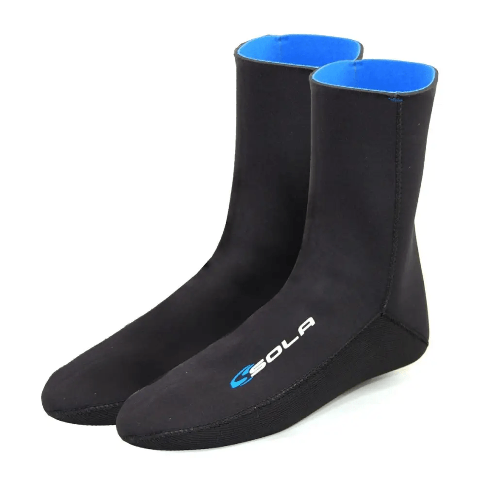 SOLA 2MM FLEECE LINED SOCK - Atlantic Kayaks & Leisure