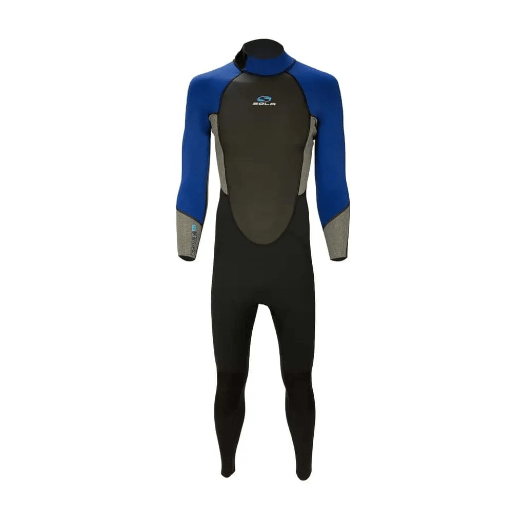 SOLA FUSION MENS 3/2 FULLSUIT - NAVY/MARL - Atlantic Kayaks & Leisure