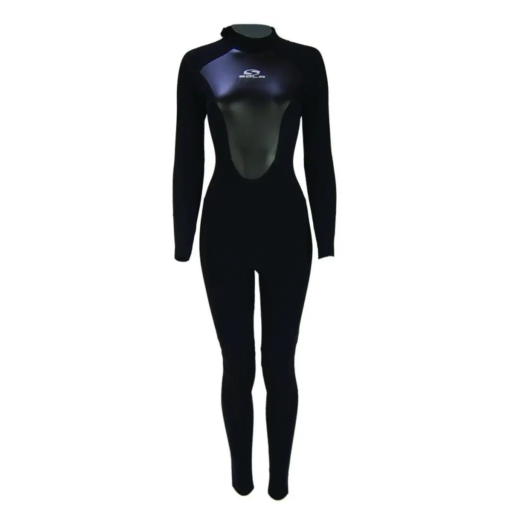 SOLA IGNITE 2022 LADIES 3/2 FULLSUIT - BLACK - Atlantic Kayaks & Leisure