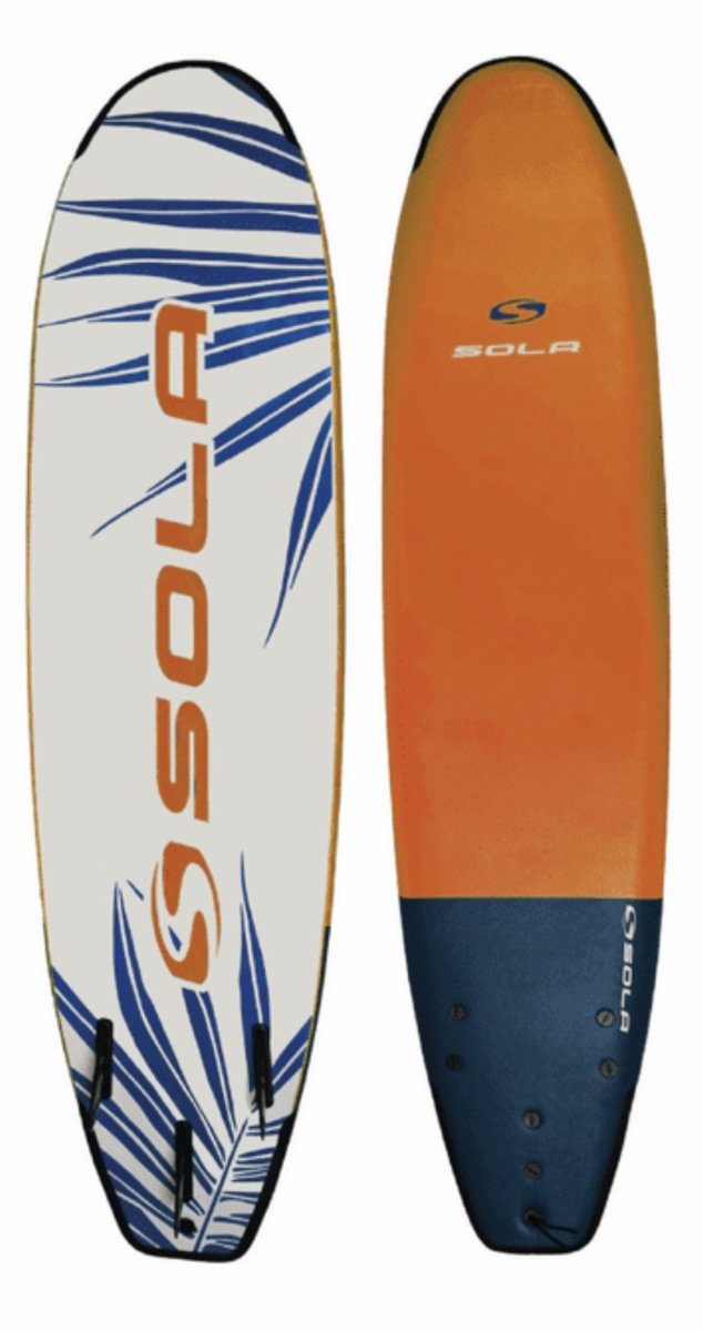 SOLA SOFTBOARD - NAVY/ORANGE
