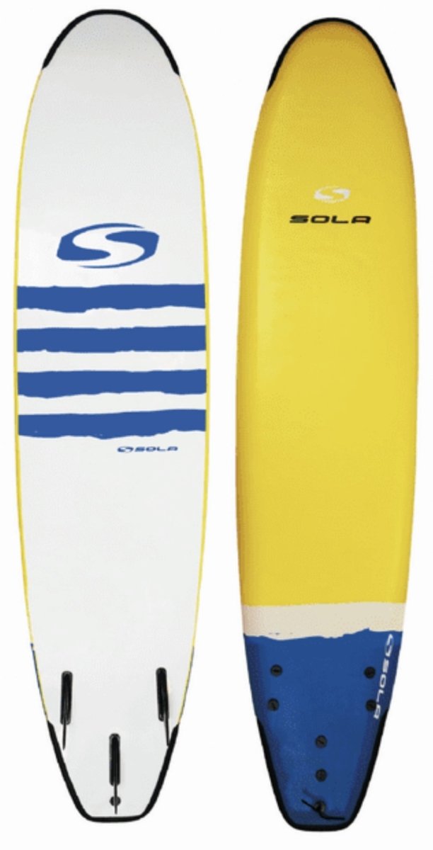 SOLA SOFTBOARD - YELLOW/BLUE