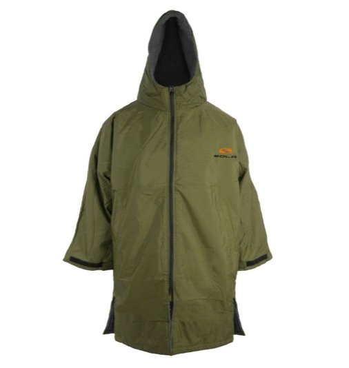 SOLA WATERPROOF CHANGING ROBE - KHAKI/BLACK
