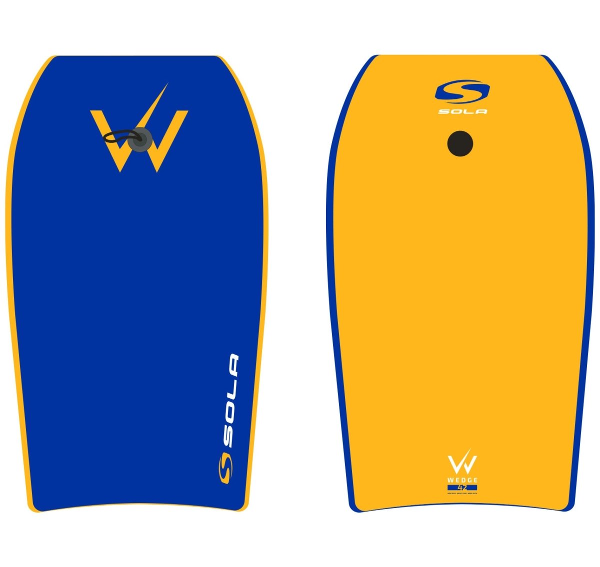 SOLA WEDGE 42" PRO BODYBOARD - ASSORTED COLOURS