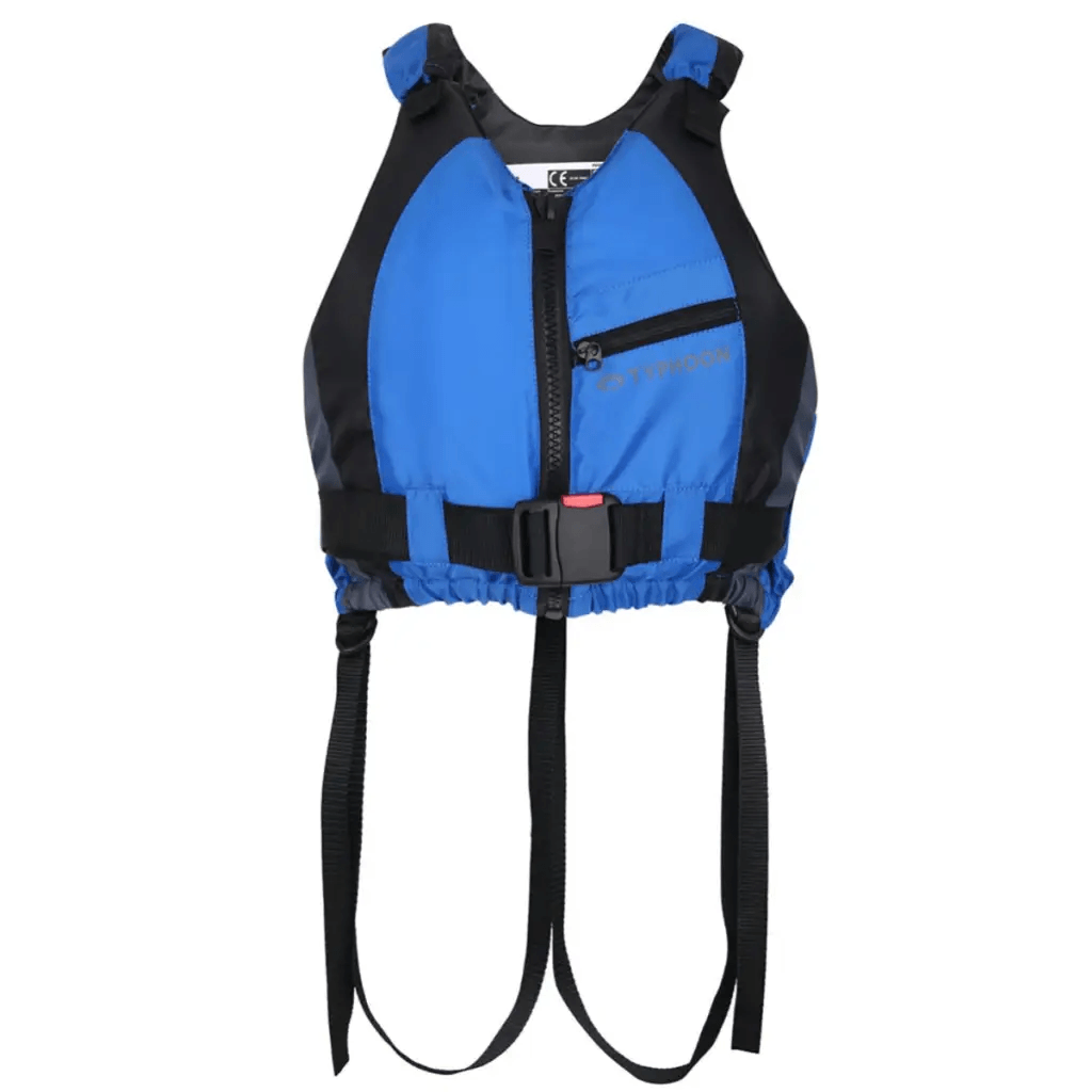 TYPHOON AMROK BUOYANCY AID - GRAPHITE / BLUE - Atlantic Kayaks & Leisure