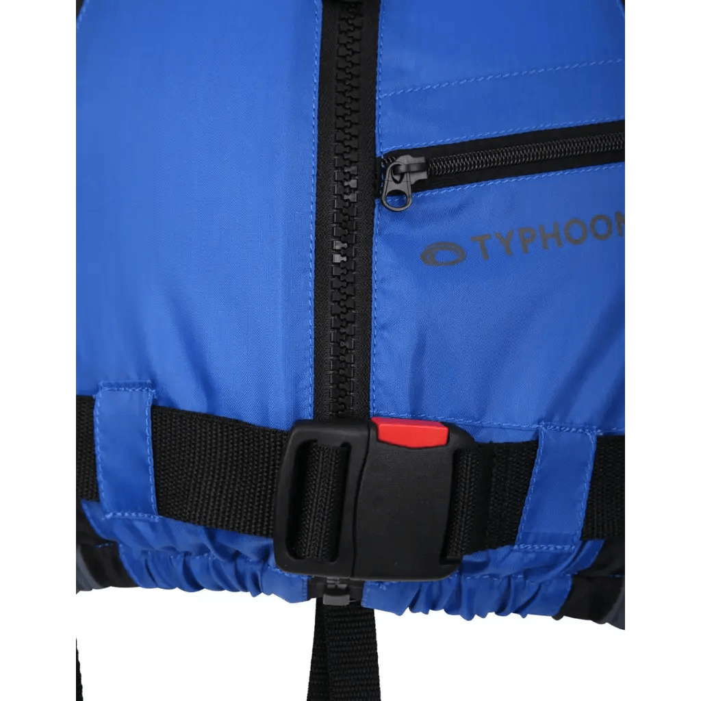 TYPHOON AMROK BUOYANCY AID - GRAPHITE / BLUE - Atlantic Kayaks & Leisure
