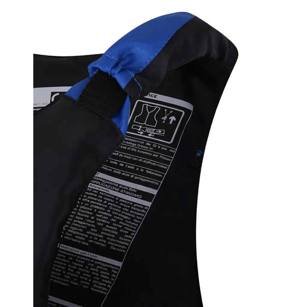 TYPHOON AMROK BUOYANCY AID - GRAPHITE / BLUE - Atlantic Kayaks & Leisure