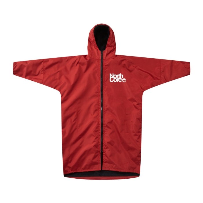 NORTHCORE™ BEACH BASHA PRO - 4 SEASON CHANGING ROBE - RED