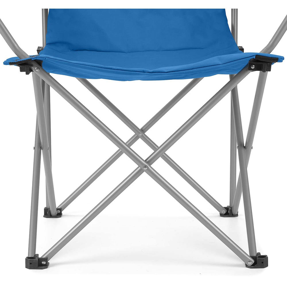 VW DELUXE PADDED FOLDING CAMP CHAIR - DOVE BLUE