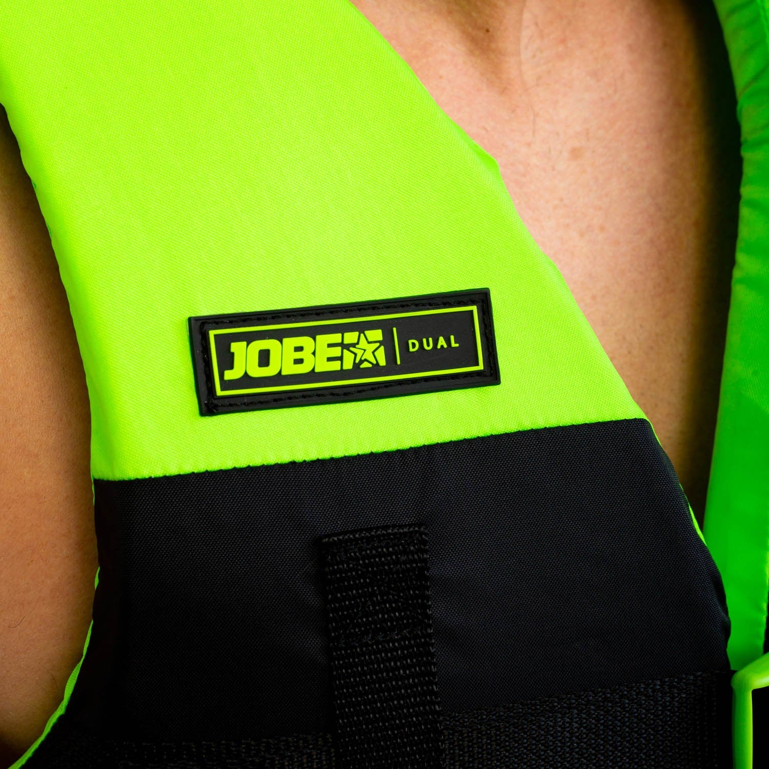 JOBE DUAL LIFE VEST - LIME GREEN