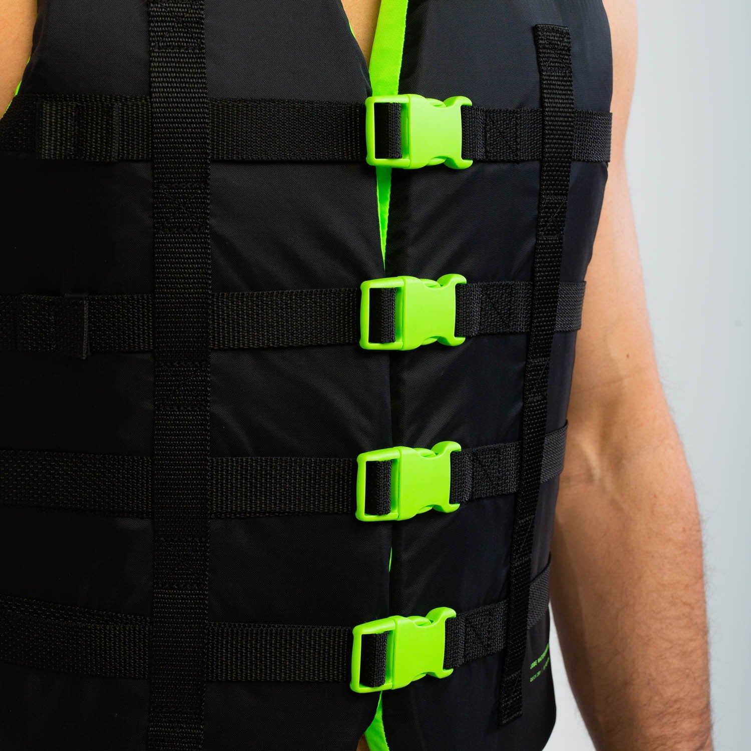 JOBE DUAL LIFE VEST - LIME GREEN