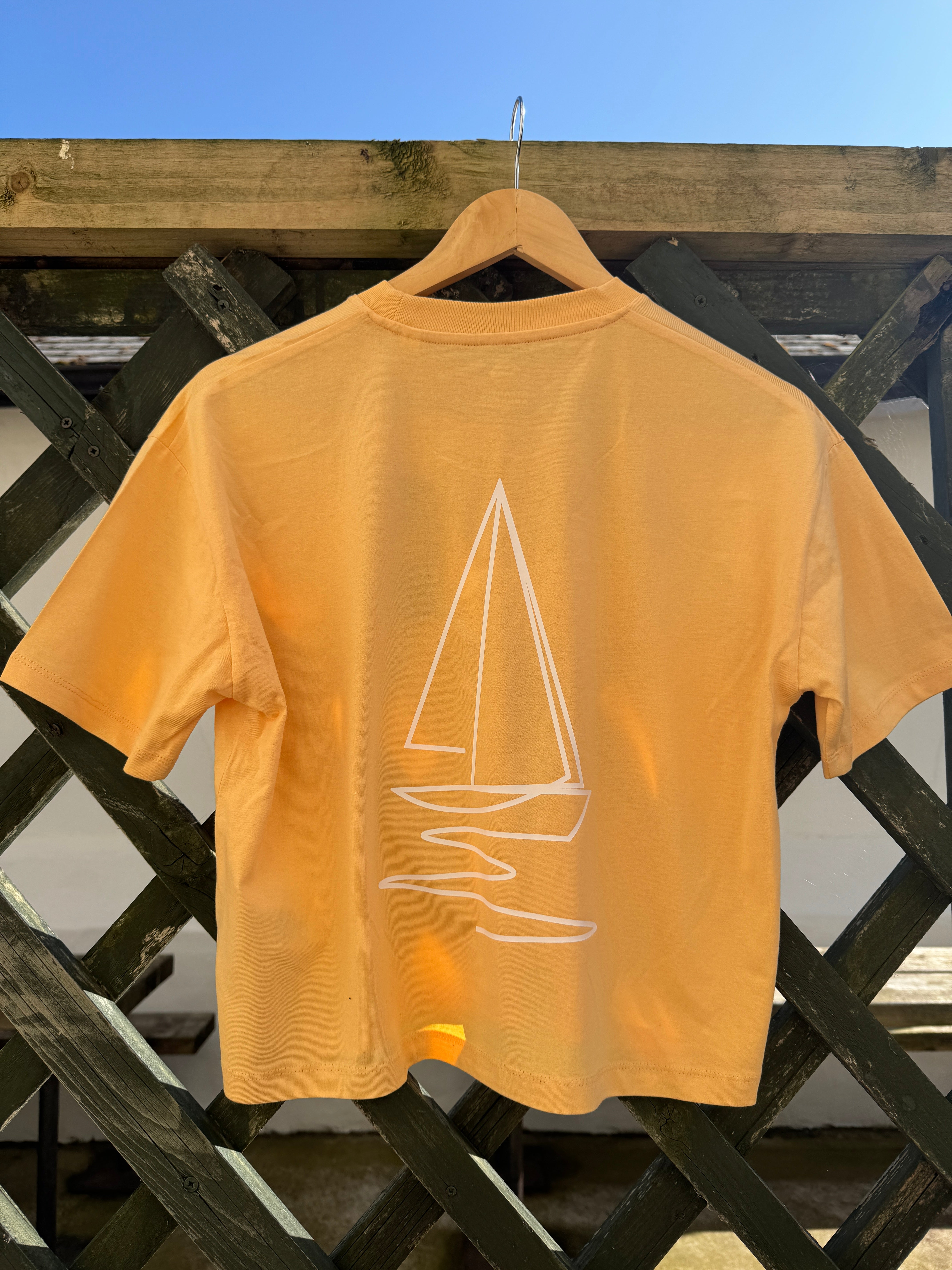 ATLANTIC APPAREL 'SAILBOAT' BOXY LADIES T-SHIRT - NISPERO
