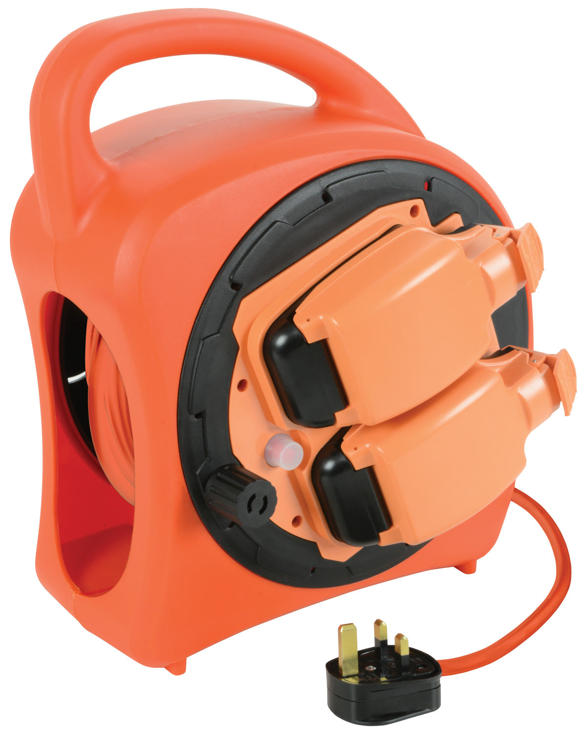 Mercury 2-Gang 20m Weatherproof Garden Extension Reel